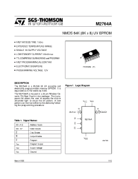 Datasheet M27256-1F6 manufacturer STMicroelectronics